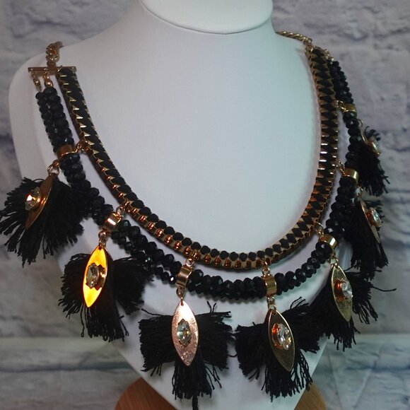 Vintage Aldo Tassel Necklace - Picture 2 of 15